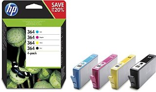 HP Combo Pack Confezione da 4 Cartucce Originali d'Inchiostro, Multicolore