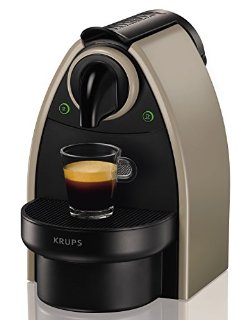 Nespresso Essenza XN2140 macchina per caffè espresso di Krups, colore Tortora Earth