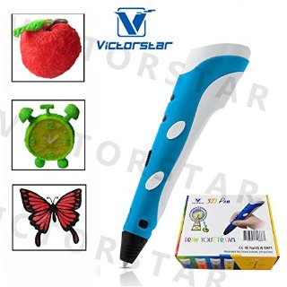 Victorstar @ 3D Penna Stampa - RP100A Portatile Per il Disegno e Ehirigori 3D + Adattatore + ABS Filamento / il Regalo Incredibile Per i Bambini ...