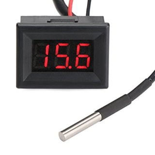 DEOK -55-125 ¡æ di Temperatura di Misura LED Termometro Digitale Temp Sensore DS18b20