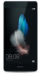 Huawei P8 lite Smartphone, Display 5,0 pollici IPS, Dual sim Processore Octa-Core, Memoria 16 GB, Fotocamera 13 MP, Android 5.0, Nero