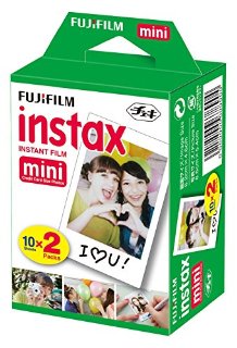 Fujifilm Instax Mini Film 10 Pellicola Instantanea per Instax Mini 7S, Mini 25 e Mini 50S, Set 2 Pezzi