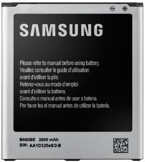 Samsung B600BE Batteria Originale agli Ioni di Litio per Galaxy S4, 3.8 V, 2600 mAh