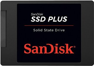 SanDisk  SDSSDA-120G-G25 Plus Memoria a Stato Solido SSD 120GB,  520 MB/s,  2.5