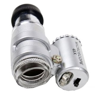Recensioni dei clienti per Sonline 45X mini microscopio della tasca di lente d'ingrandimento gioielliere Loup Light 2 LED | tripparia.it
