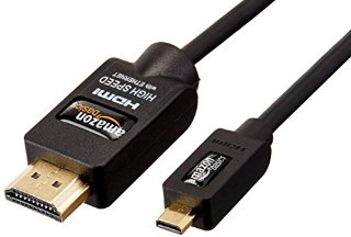 AmazonBasics - Cavo HDMI su Micro HDMI High Speed, supporta ethernet, 3D e ARC [nuovo standard], 1 m