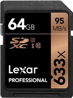 Lexar Professional Scheda di Memoria 633x SDXC, 64 GB, LSD64GCBUE633
