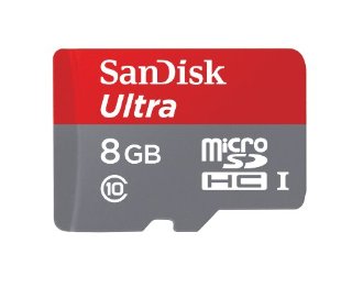 SanDisk Ultra Imaging Scheda di Memoria MicroSDHC 8 GB, 48MB/s, Classe 10 con Adattatore SD