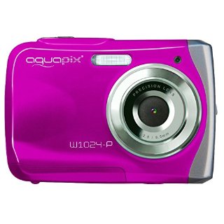 Easypix Aqua W1024 Rosa- Subacquea Fotocamera Digitale