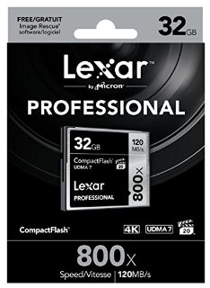 Lexar Scheda Professional 800x 32GB CompactFlash - LCF32GCRBEU800