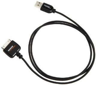 AmazonBasics - Cavo USB per ricarica/sincronizzazione di Apple iPhone 4S, iPad 3, iPod touch 4, iPod nano 6 e modelli precedenti, 1 m