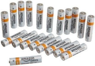 AmazonBasics - Pile alcaline mini stilo AAA, confezione da 20