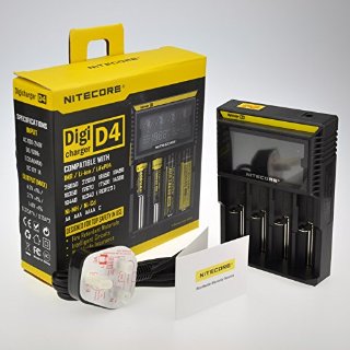 NITECORE DigiCharger D4 Display LCD universale Smart Charger