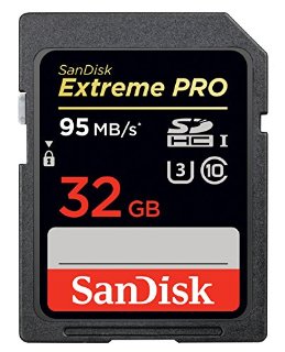 SanDisk Extreme Pro Scheda di Memoria SDHC 32 GB, 95 MB/s, Classe 10 UHS-I, Nero [Imballaggio apertura facile di Amazon]