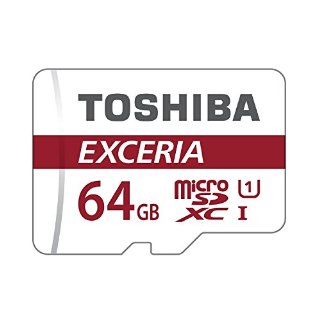 Toshiba 64GB Exceria M301 MicroSD Card SDXC senza adattatore