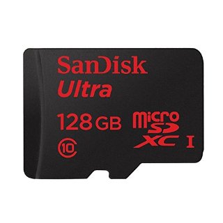 Scheda di Memoria SanDisk Ultra Imaging MicroSDXC da 128 GB, con Adattatore SD, fino a 80 MB/sec, UHS-I Classe 10