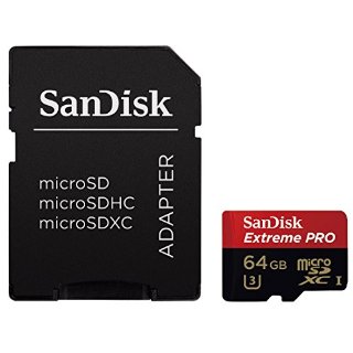 SanDisk Extreme Pro MicroSDXC Scheda di Memoria 64 GB, UHS-I 95MB/S, Classe 10, con Adattatore SD