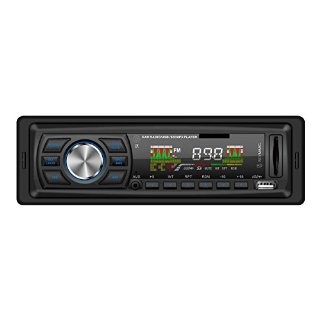 Masione® Autoradio Stereo In Dash Fm Ricevitore con lettore di MP3 & USB SD ingresso AUX ricevitore