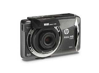 WiFi-Dash Cam HP F800 X-Mini videocamera per cruscotto Top di gamma completa con GPS registrazione Video HD 1080p 140°, grandangolo WDR del sistema LDWS, Touchscreen da 2,7 