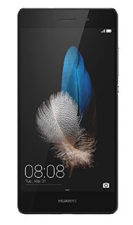 Huawei P8 Lite Smartphone, Android 5.0, Processore Octacore 64bit, 16 GB memoria interna, Fotocamera 13MP, monoSIM, Nero [Italia]
