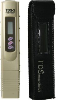 EZ - Misuratore TDS digitale per testare la qualità dell'acqua, TDS-3, colore: Beige