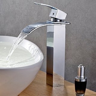 Recensioni dei clienti per Auralum® lungo elegante alta monomando cascata rubinetto del bacino Miscelatore monocomando vasca da bagno lavandino rubinetto | tripparia.it