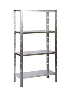 Recensioni dei clienti per AVASCO 50 - scaffale di metallo (senza viti, 4 ripiani, 150 x 75 x 30 cm), grigio chiaro | tripparia.it