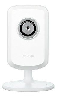 D-Link DCS-930L Videocamera di Sorveglianza Cloud, Wireless N, Rilevatore di Movimenti, Notifiche Push per iPhone/iPad/Smartphone, Bianco