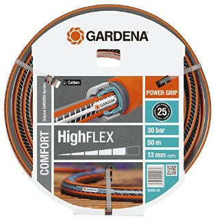 Gardena Comfort 18069-20 - Tubo Highflex, 10 x 10, 13 mm, 1/2'', 50 m, senza componenti