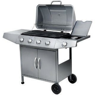 Recensioni dei clienti per Barbecue silver grill a gas - 4 bruciatori + 1 - a 2 ruote e termometro - adatto per la Francia e il Belgio - 128 x 97 x 53 cm (L x H x P) - omologato dal TÜV Rheinland | tripparia.it