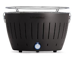 LotusGrill G-AN-34 - Barbecue a carbone senza fumo, colore nero