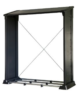 Keter Tettoia Portalegna In Pvc Colore Nero