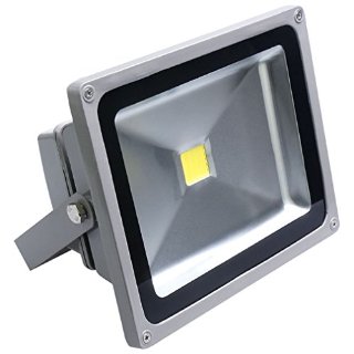 Auralum Faro Faretto da Esterno, 50W IP65 230V a LED Bianco Freddo Floodlight Proiettore Esterno Impermeabile per Illuminazione e Abbellimento in casa, giardino, hotel, paesaggio ecc