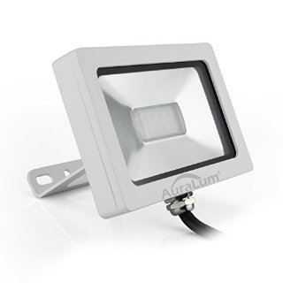 Novolumi® Ultraslim 10W 230V IP65 Impermeabile LED Faretti Proiettori Proiettore Luce da Esterno, 750LM, SMD 3030, 4000K~4500K Bianco Neutro