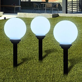 Recensioni dei clienti per Lampada della sfera 3tlg vidaXL esterna della luce della sfera della lampada solare LED. | tripparia.it