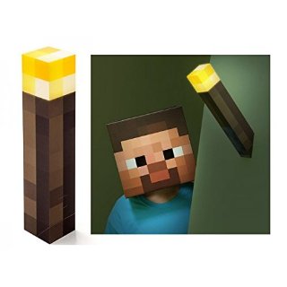 Think Geek - Réplique Torche Minecraft 28Cm - 0847509001486