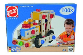 Recensioni dei clienti per HEROS 100039027 - Funzione di costruzione grande locomotiva, 100 pezzi - in legno costruzione set - 4 diverse varianti di modello può essere incorporato - Made in Germany | tripparia.it