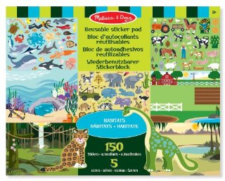 Commenti per Melissa and Doug 150 Adesivi attacca e stacca - Habitat