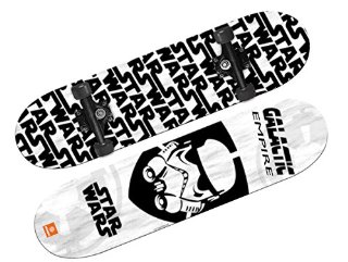 Star Wars 28161.0 - Skateboard, Ruote con Luci LED Integrate