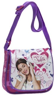 Borsa tracolla bianca Violetta Disney