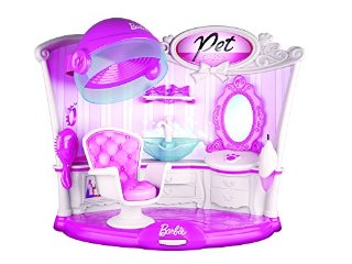 Recensioni dei clienti per Barbie BBPS1 Interactive Pet Salon dei capelli con asciugacapelli e presidente | tripparia.it