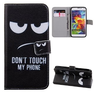 Commenti per Samsung Galaxy S5 Mini Cover Case Custodia,Samsung S5 Mini Cover Flip,Galaxy S5 Mini Custodia Pelle,URFEDA Neo Elegante Morbido Soft PU Leather Pelle Slim Flip Stand Stare in Piedi Wallet Portafogilo Card Slot Supporto Magnetica Chiusura Nera Protettivo Anti-Shock Shell Case Bumper Caso Coperture per Samsung Galaxy S5 Mini