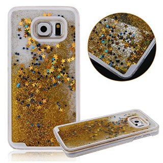 Recensioni dei clienti per URFEDA Custodia trasparente per Samsung Galaxy S6 custodia in plastica dura di cristallo ClearCase fluente Liquido scintille acqua Cuori Creativ Hard Cover mobile delle casse della cassa Cover del telefono della cassa del telefono di caso copertura di Shell per Samsung Galaxy S6 | tripparia.it