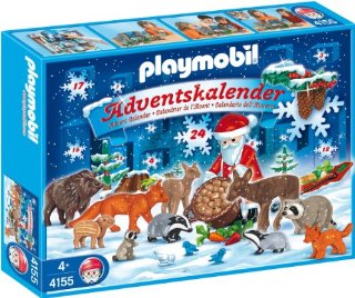 Playmobil Calendario dell'Avvento Babbo Natale nutre gli animali