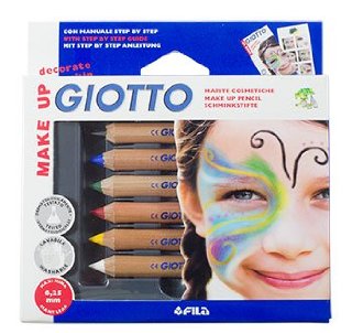 Giotto 470200 - Make Up Matite Cosmetiche Colori Classici