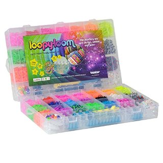 Recensioni dei clienti per Loopy 4200 Loom Bande Kit Fare del braccialetto di sicurezza comprende 1 Telaio 1 Mini Ganci Loom | tripparia.it