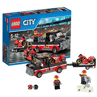 LEGO City Great Vehicles 60084 - Trasportatore di Moto da Corsa