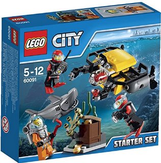 LEGO - City 60091 Starter Set Esplorazione Subacquea