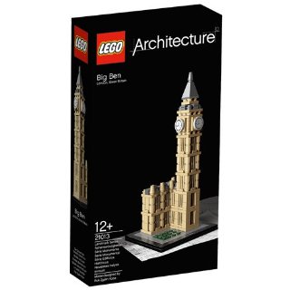LEGO Architecture 21013 Big Ben, costruzione a 346 pezzi