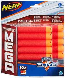 Nerf Mega - Ricarica 10 Dardi